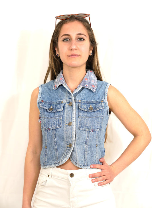 Vintage Denim Vest