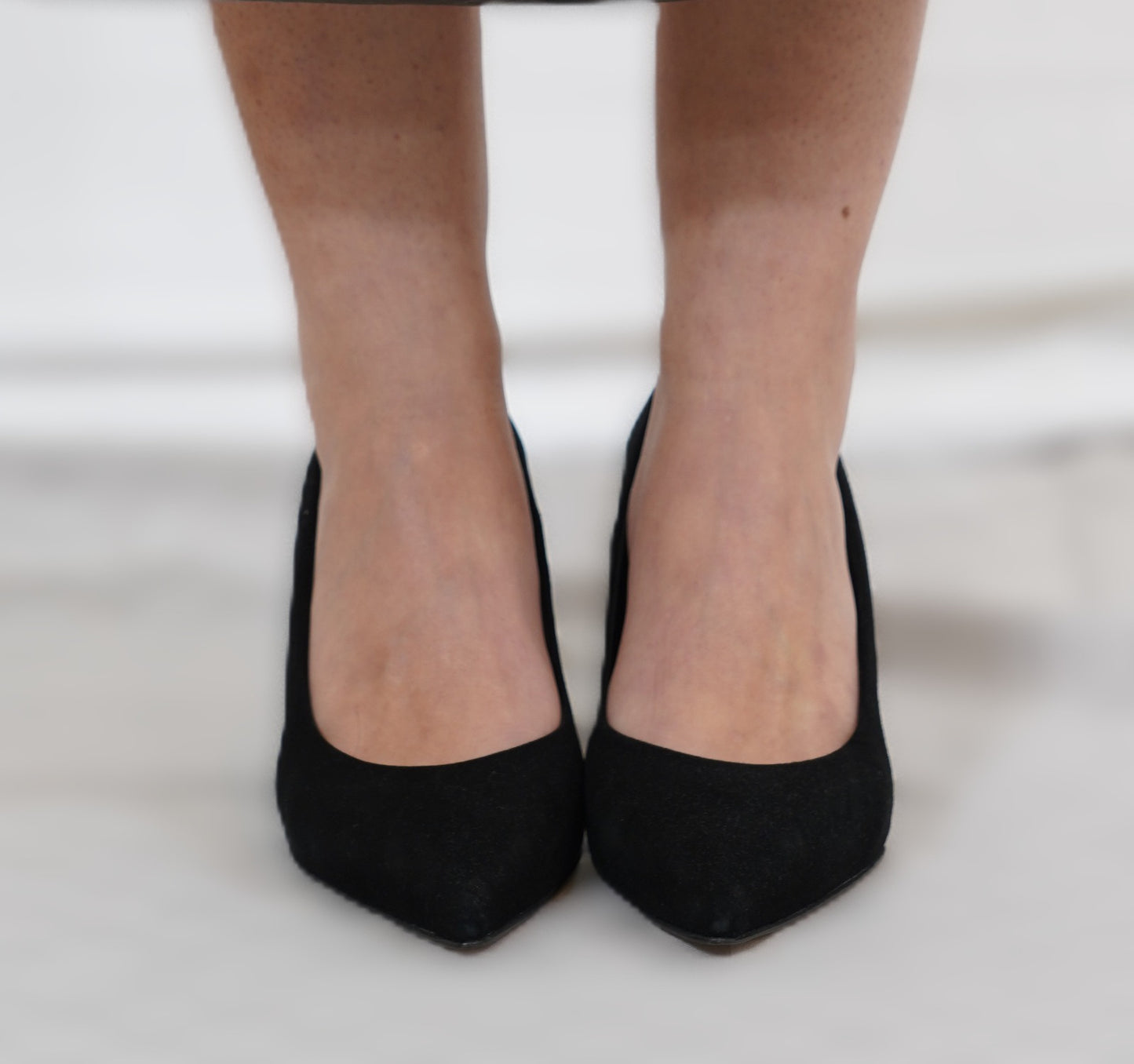 Italian Artisan Suede Wedge Pumps